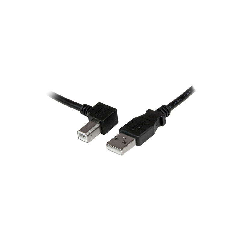 StarTech.com 1m USB 2.0 A to Left Angle B Cable M/M