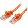 StarTech.com 3m Orange Snagless UTP Cat5e Patch Cable