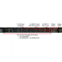 LENOVO SR250 L1SPXEONE-2144G4+2C71W3.6GHZ 8GBRD