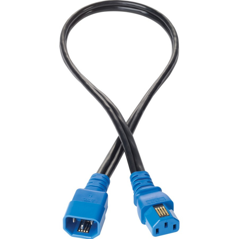 Hewlett Packard Enterprise C15-C14 IN 250V 1M BLK JUMPER CORD