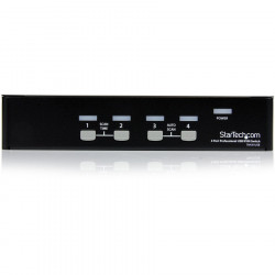 StarTech.com 4 Port VGA USB KVM Switch with Hub