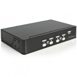 StarTech.com 4 Port VGA USB KVM Switch with Hub