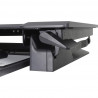 ERGOTRON WORKFIT TL BLACK SIT STAND TABLETOP