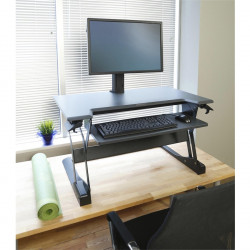 ERGOTRON WORKFIT TL BLACK SIT STAND TABLETOP