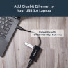 StarTech.com Gigabit USB 3.0 NIC - Black