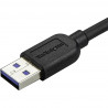 StarTech.com 0.5m 20in Slim Micro USB 3.0 Cable - M/M