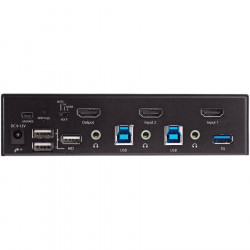 StarTech.com 2 Port HDMI KVM Switch 4K 60Hz w USB Hub