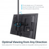 StarTech.com Ceiling TV Mount - Long Pole - Steel