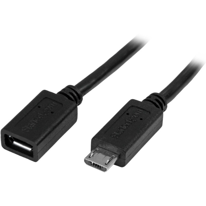 StarTech.com 0.5m 20in Micro-USB Extension Cable M/F