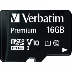 Verbatim Micro SDHC 16GB (Class 10) with