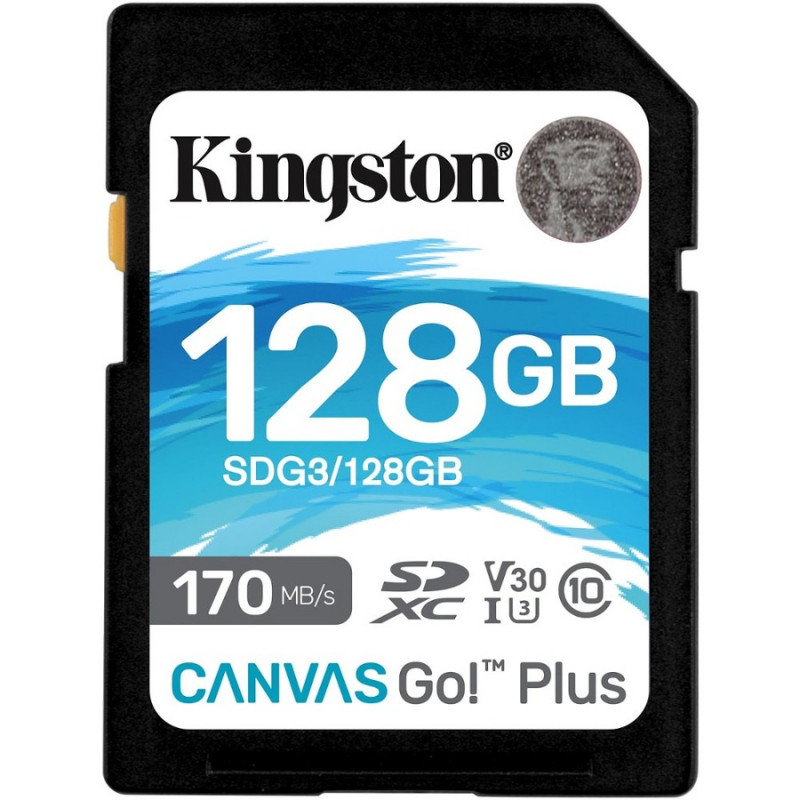 KINGSTON 128GB SDXC CANVAS GO PLUS 170R