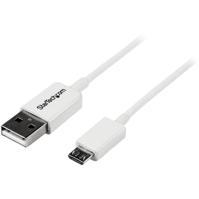 StarTech.com 0.5m White Micro USB Cable A to Micro B