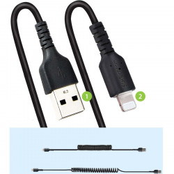 StarTech.com USB to Lightning Cable - 50cm (20in) Coi