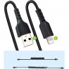 StarTech.com USB to Lightning Cable - 50cm (20in) Coi