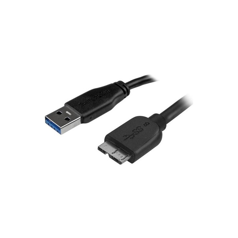 StarTech.com 15cm 6in Slim USB3.0 Micro B Cable