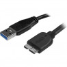 StarTech.com 15cm 6in Slim USB3.0 Micro B Cable