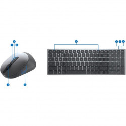 DELL KM7120W WIRELESS KEYBOARD /MOUSE