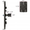 The Joy Factory UNITE ON-WALL COUNTER MOUNT FOR 12in-13i