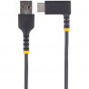StarTech.com 6in USB A to C Charging Cable Angled