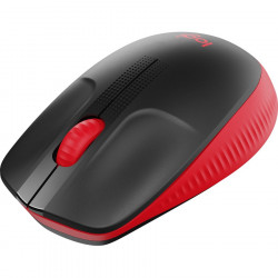 LOGITECH M190 WIRELESS MOUSE - RED