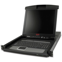 APC 17IN Rack LCD Console with Integrated 16