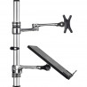 ATDEC NOTEBOOK ARM ACCESSORY SILVER