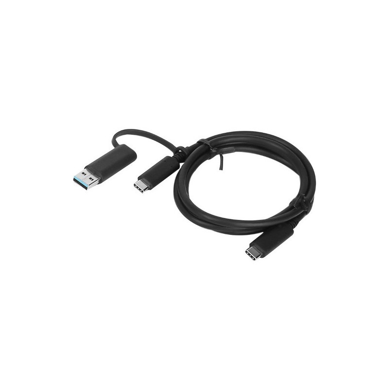 LENOVO HYBRID USB-C CABLE WITH USB-A(1M)