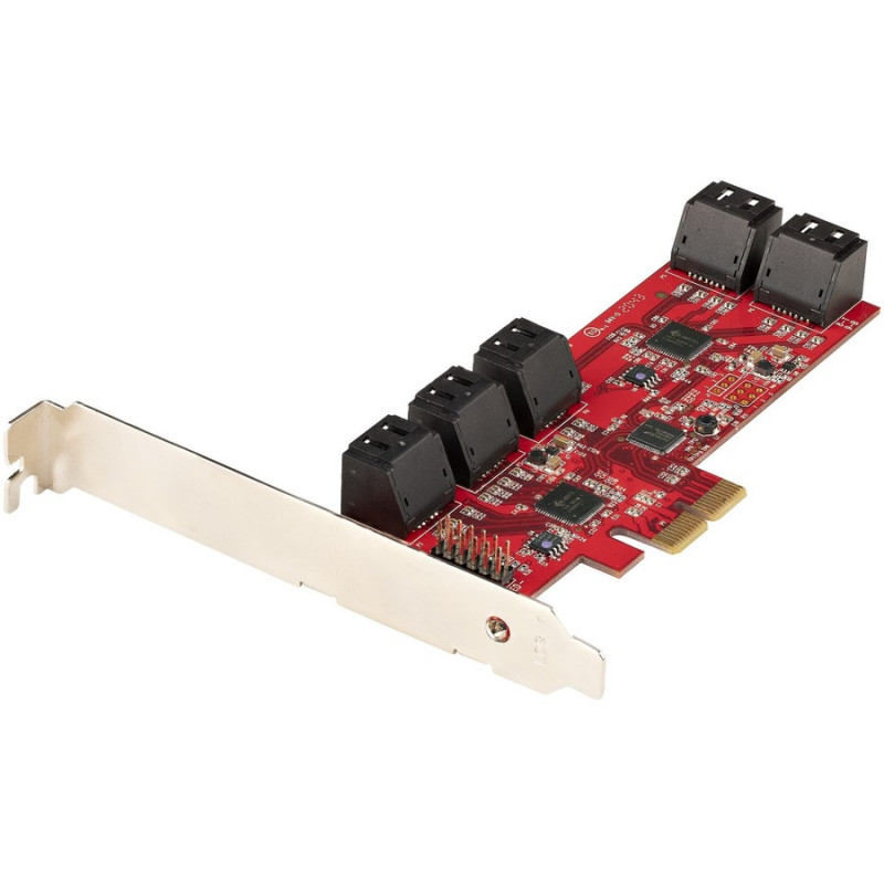 StarTech.com SATA PCIe Card Controller Card 10 Ports