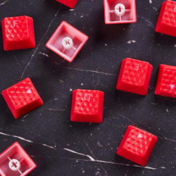 HP KEYCAPS - RUBBER - RED [US]