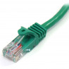 StarTech.com 1m Green Snagless UTP Cat5e Patch Cable