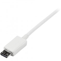 StarTech.com 2m White Micro USB Cable - A to Micro B