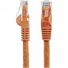 StarTech.com 5m Orange Snagless UTP Cat6 Patch Cable