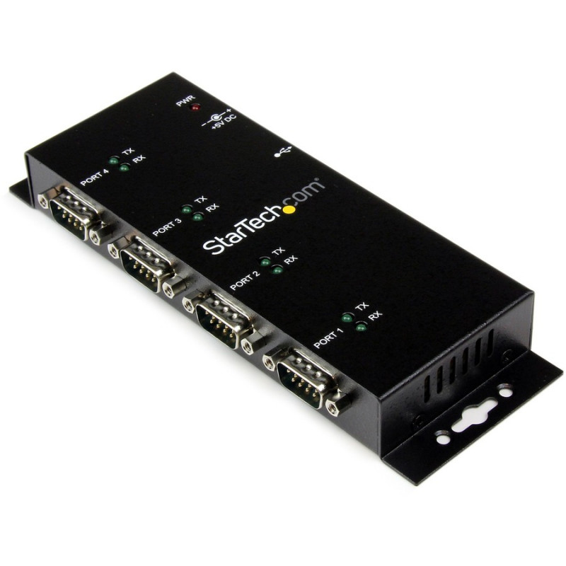StarTech.com 4 Port USB to DB9 RS232 Serial Adapter