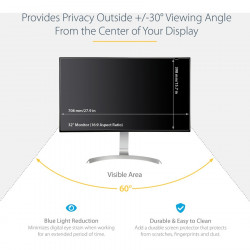 StarTech.com 32 inch Monitor Privacy Screen Filter