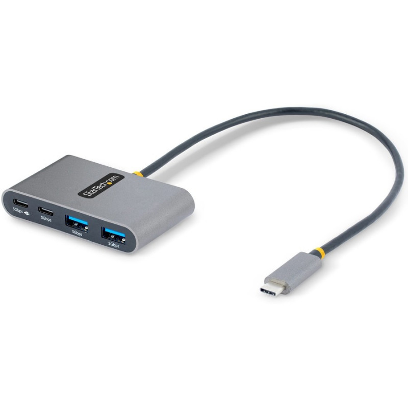 StarTech.com 4-Port USB-C Hub with 100W PD 5Gbps
