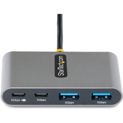 StarTech.com 4-Port USB-C Hub with 100W PD 5Gbps