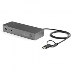 StarTech.com HYBRID USB-C USB-A DOCK - 100W PD - 4K60