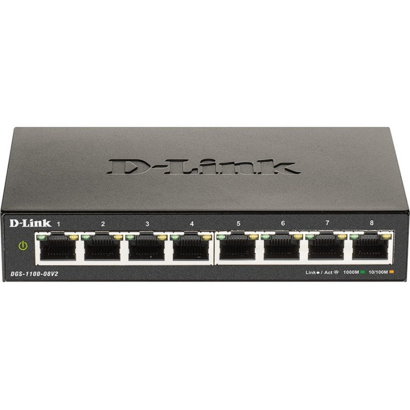 D-LINK 8-PORT GIGABIT SMART MANAGED SWITCH