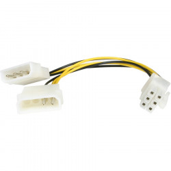 StarTech.com 6 LP4 TO 6 PIN PCIE POWER CABLE ADAPTER