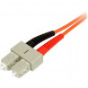 StarTech.com 1m MM Fiber Patch Cable LC - SC