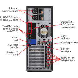 LENOVO ST550 BRONZE 4108 8C 16GB 8X2.5" HS 750W