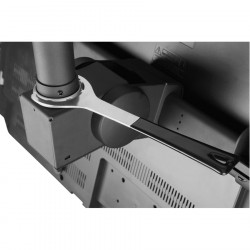 ATDEC CEILING MOUNT TILT LONG BLACK