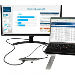 StarTech.com USB C Multiport Adapter 4K 60Hz HDMI/GbE