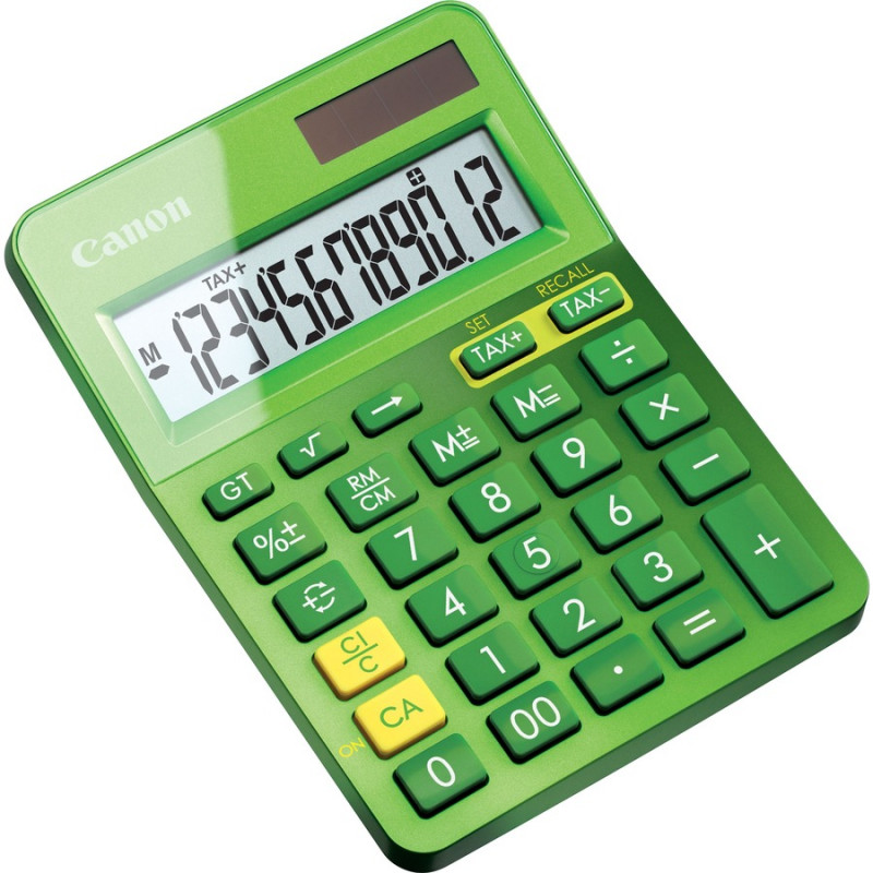 CANON Green Desktop Tax Calculator