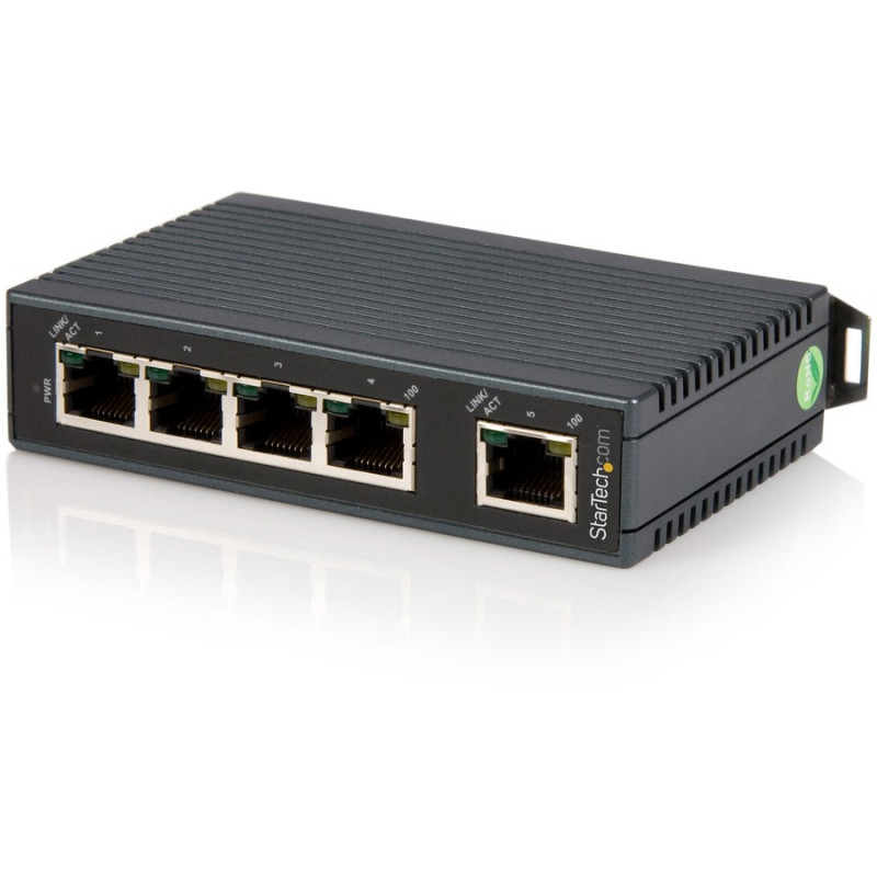 StarTech.com 5 Port Industrial 10/100 Ethernet Switch