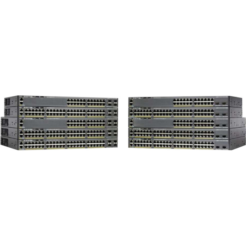 CISCO Catalyst 2960-X 48 GigE PoE 370W 2 x 10