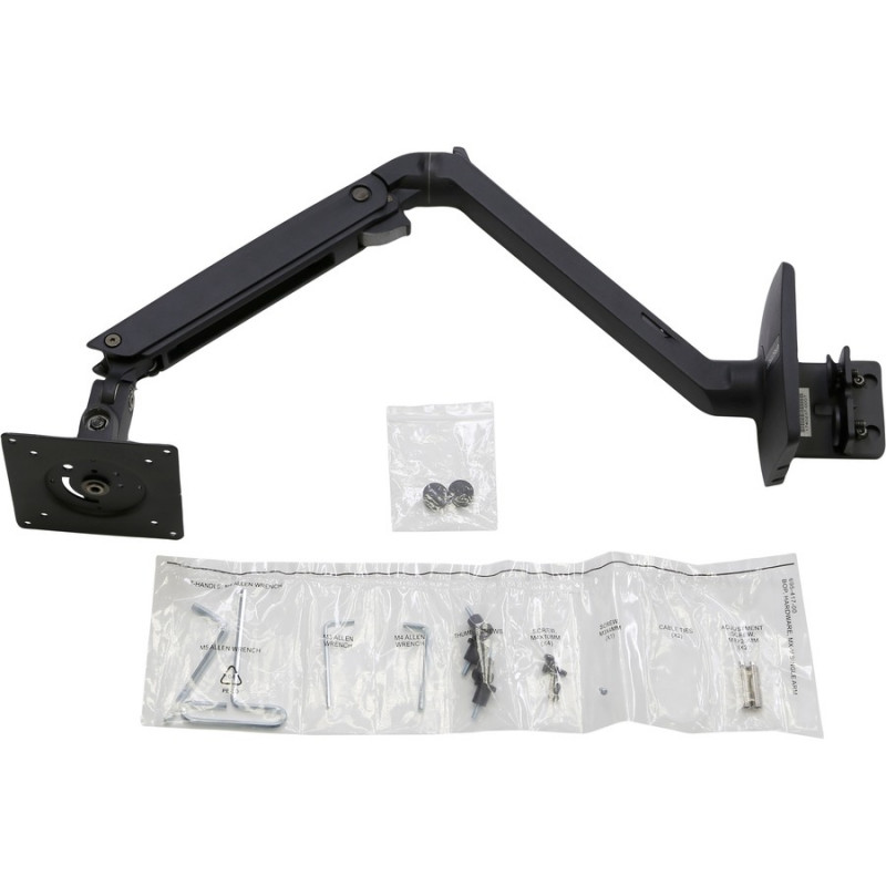 ERGOTRON MXV DESK MONITOR ARM MATTE BLACK