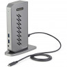 StarTech.com HYBRID USB-C USB-A DOCK - DUAL HDMI/DP