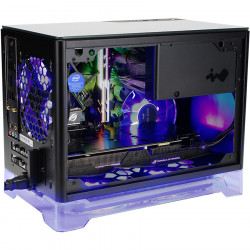 IN WIN A1-BLACK MINI-ITX CASE 600W RGB STAND