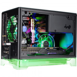 IN WIN A1-BLACK MINI-ITX CASE 600W RGB STAND